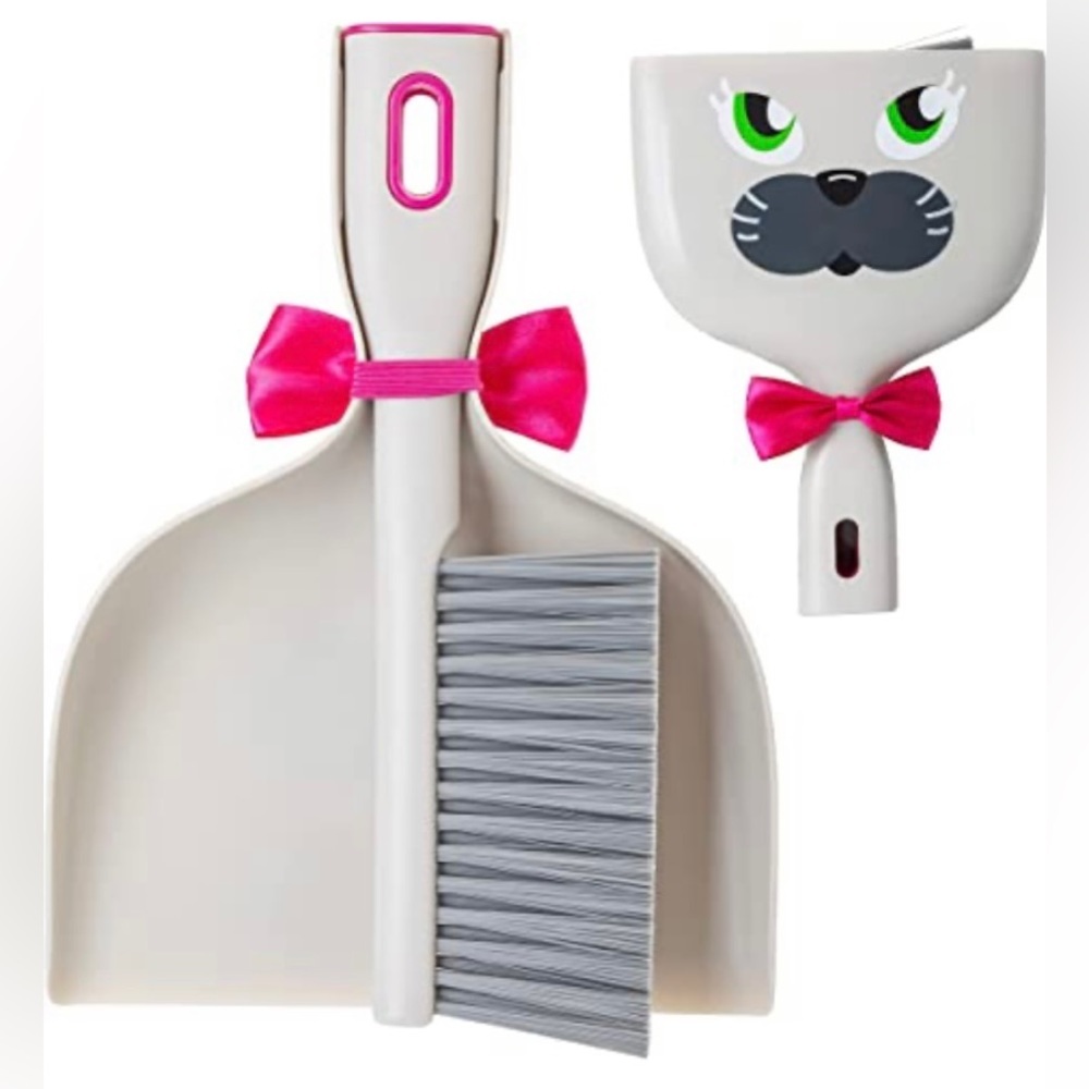 Vigar Felix Gray Cat / Kitty Handy
Mess Collector - Brush & Dust Pa..